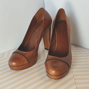 Cole Haan Nike Air brown heels